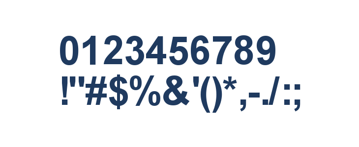 Apicar--stylr-Arial-gras- Other Characters