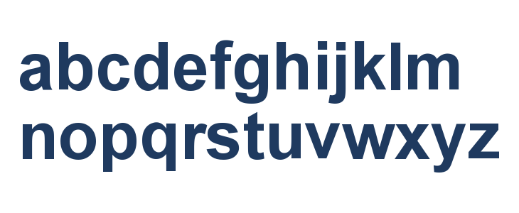 Apicar--stylr-Arial-gras- Lowercase