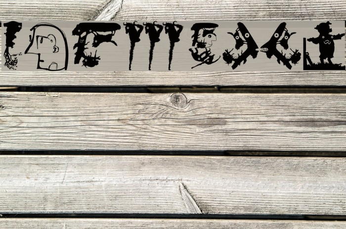 ApishOne Font examples