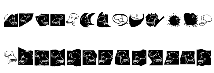 Apish Font LOWERCASE