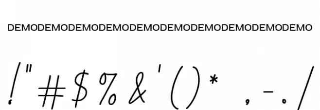 Aplenty Regular Font OTHER CHARS