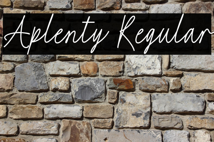 Aplenty Regular Example 3