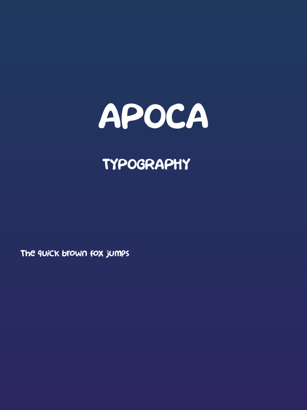 Apoca Poster