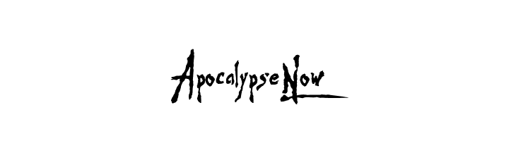 Apocalypse-Now Font