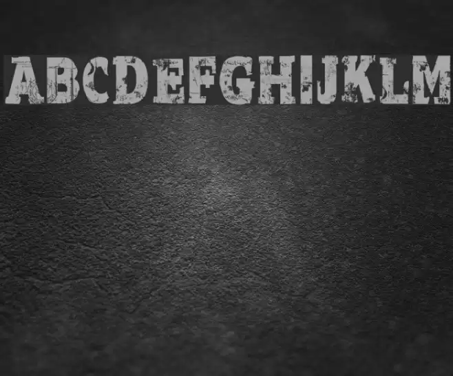 Apocalypse Regular Шрифта examples