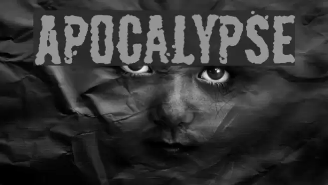 Apocalypse Font examples