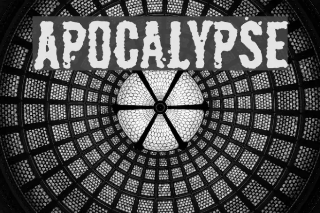 Apocalypse Font examples