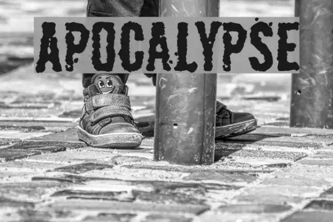 Apocalypse Font examples