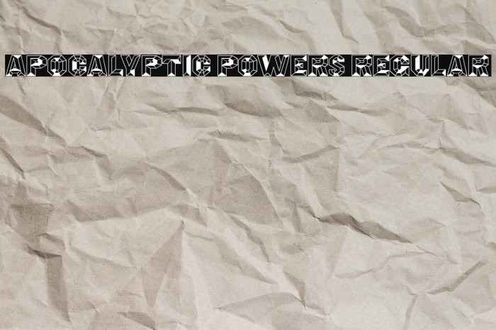 Apocalyptic Powers Regular Example 3