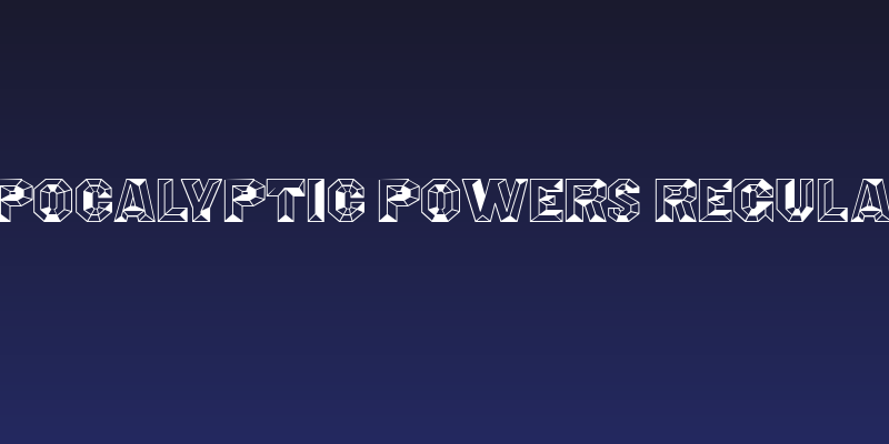 Apocalyptic Powers Regular Social Header