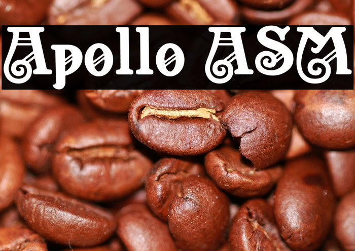 Apollo ASM Font examples