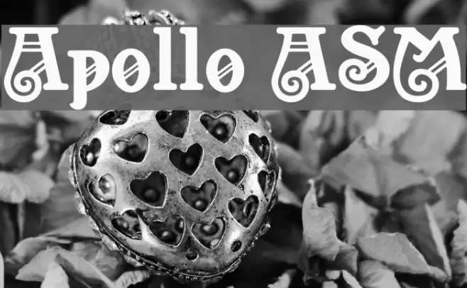 Apollo ASM Font examples