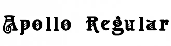 Apollo Regular  Frei Schriftart Herunterladen