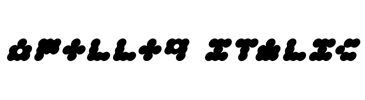 Apollo9 Italic Font