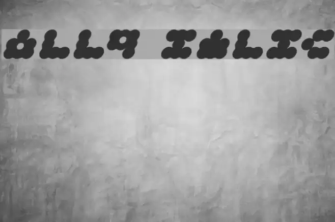 Apollo9 Italic Schriftart examples