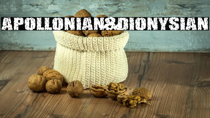 Apollonian & Dionysian Example 2