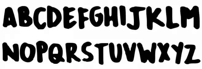 ApollosMum フォント 大文字