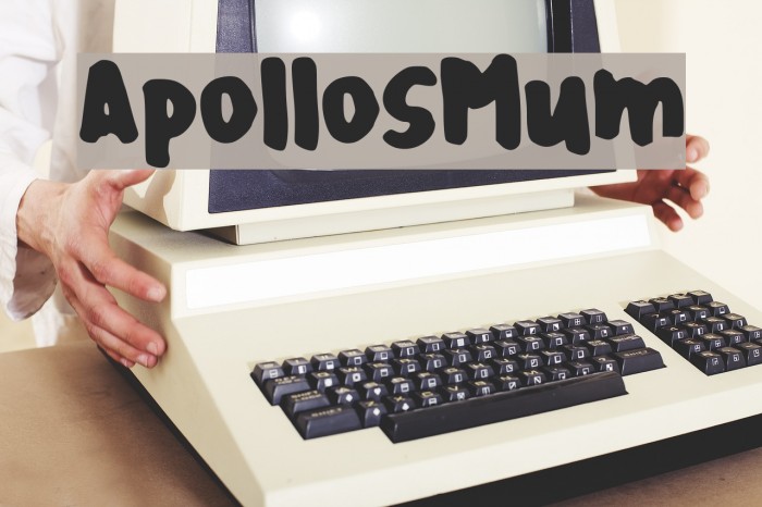 ApollosMum Font examples