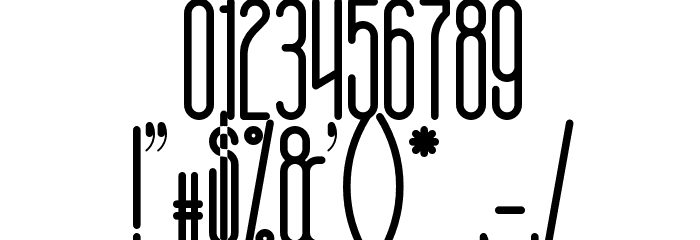Aposiopesis Condensed Font OTHER CHARS