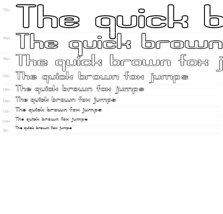 Aposiopesis Dwarfed Stroked Waterfall