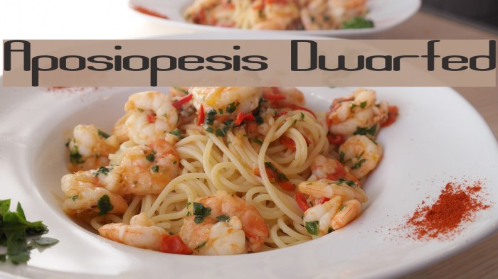 Aposiopesis Dwarfed Font examples