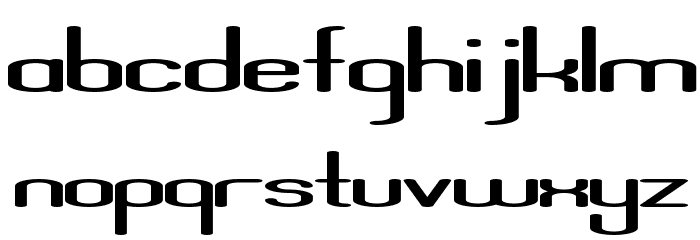 Aposiopesis Dwarfed Font LOWERCASE