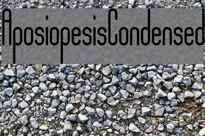 AposiopesisCondensed Example 1