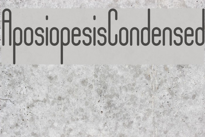 AposiopesisCondensed Example 2