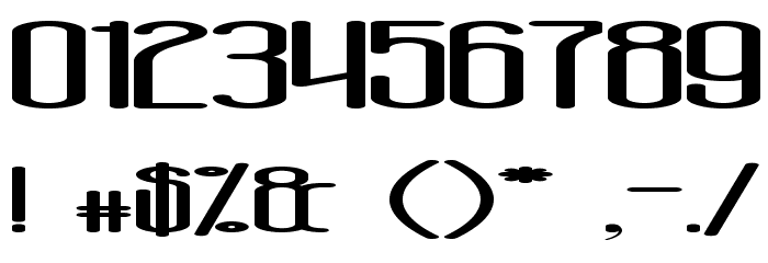 AposiopesisDwarfed Font OTHER CHARS