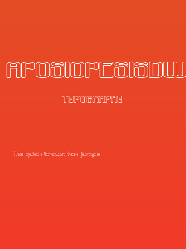 AposiopesisDwarfedStroked Poster