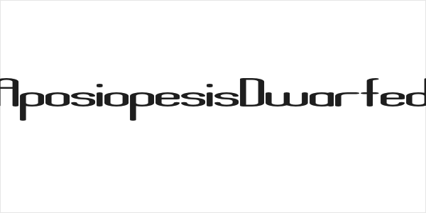 AposiopesisDwarfed Logo