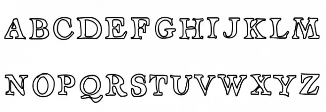 ApothecaryFont Schriftart Groß