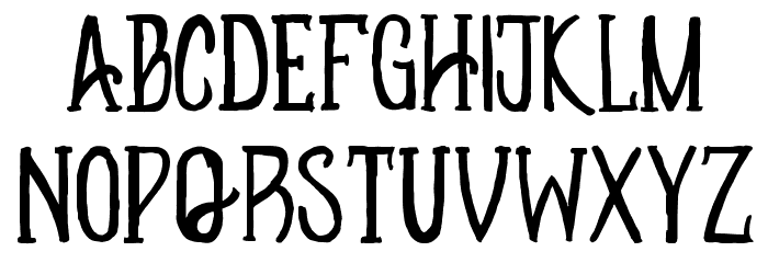 Apotheque Hand Font LOWERCASE