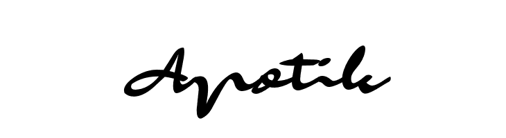 Apotik  Free Fonts Download