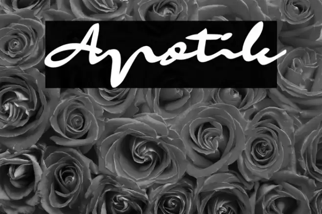 Apotik Font examples