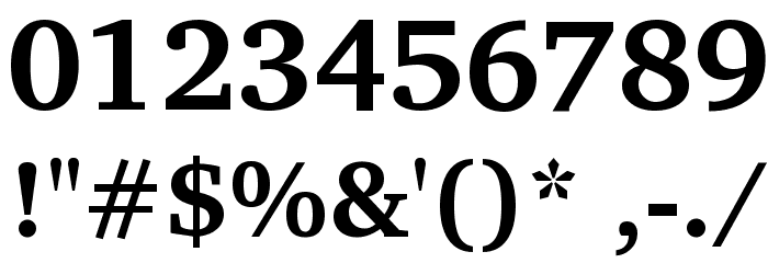 Apparatus SIL Bold Font OTHER CHARS