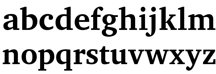Apparatus SIL Bold Font LOWERCASE
