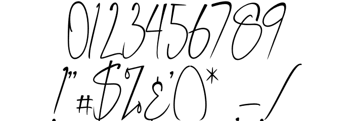 Appear Font OTHER CHARS