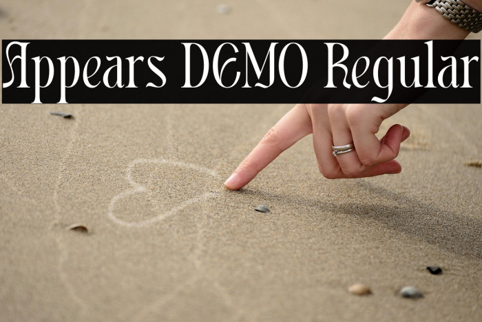 Appears DEMO Regular Example 1