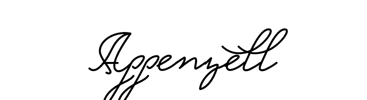 Appenzell  Frei Schriftart Herunterladen