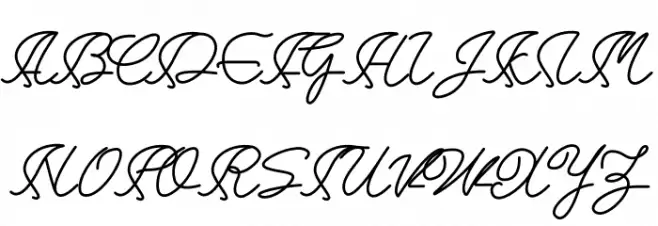 Appenzell Font UPPERCASE