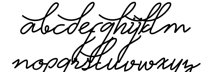 Appenzell Font LOWERCASE