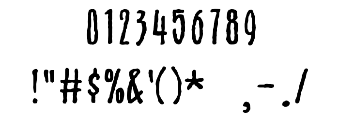 Appetite Font OTHER CHARS