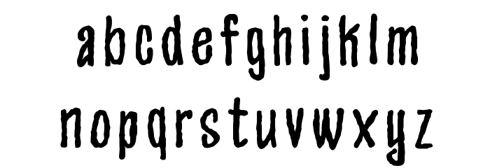 Appetite Font LOWERCASE