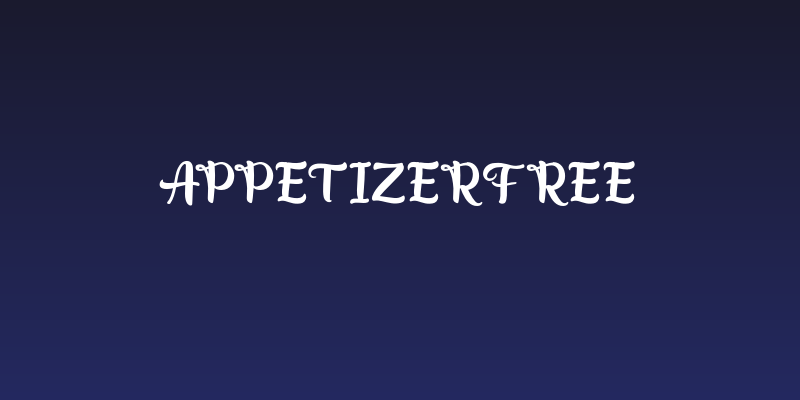 AppetizerFREE Social Header