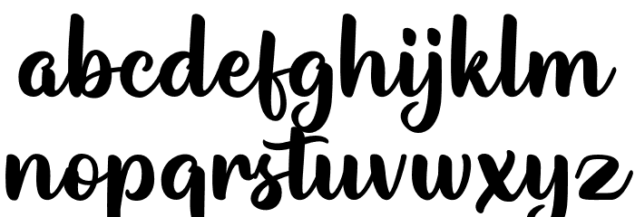 AppetizerFREE Font LOWERCASE