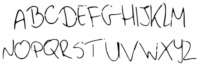 ApplauseFont フォント 大文字