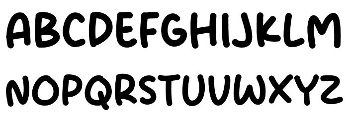 Apple Baker Font UPPERCASE