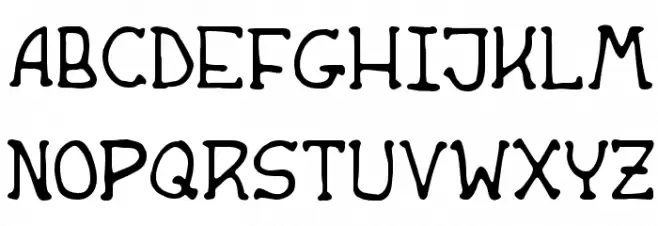 Apple Butter Schriftart Groß