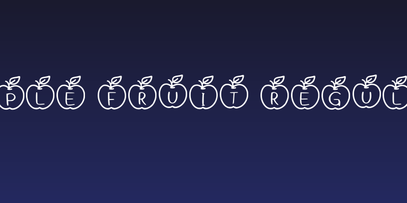 Apple Fruit Regular Social Header